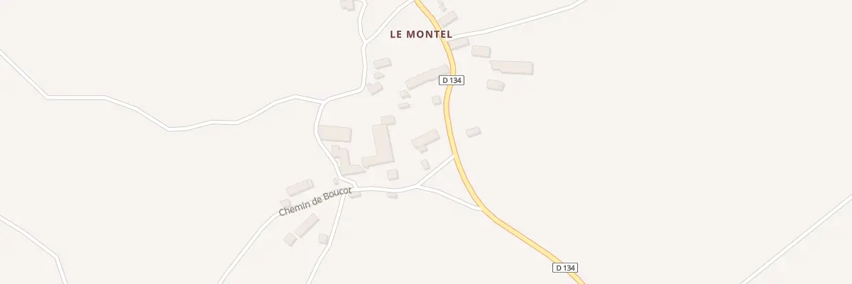 Plan du 16 Rte des Jonquilles - le Montel à Gelles