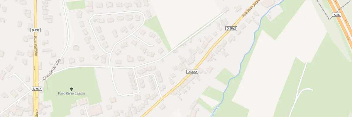 Plan du 31 Rue Jean Jaurés à Souchez