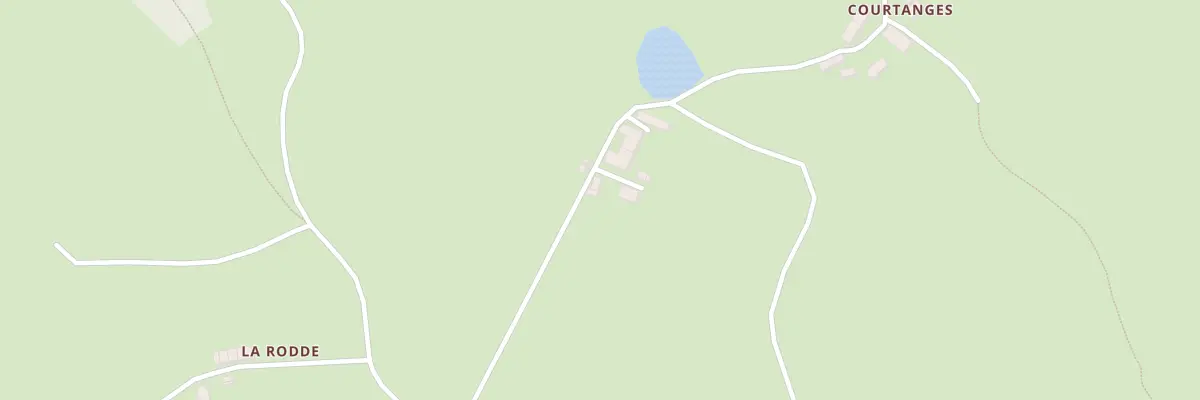 Plan du 4 Courtanges à La Celle