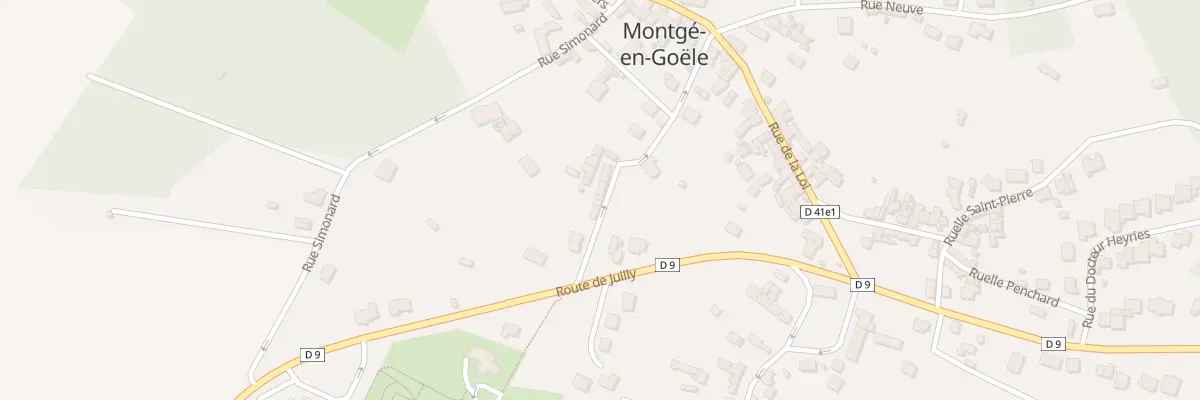 Plan du 26 Rue du Pré Huard à Montgé-en-Goële