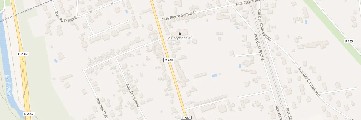 Plan du 279 Rue de la Nivelle à Amilly