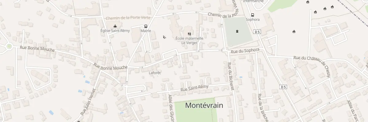 Plan du 25 Rue Mauregard à Montévrain