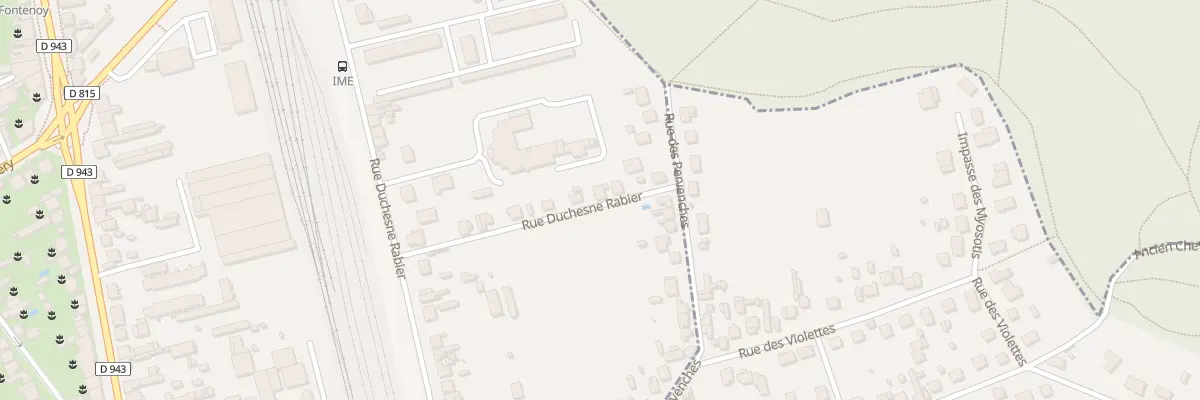 Plan du 17G Rue Duchesne Rabier à Montargis