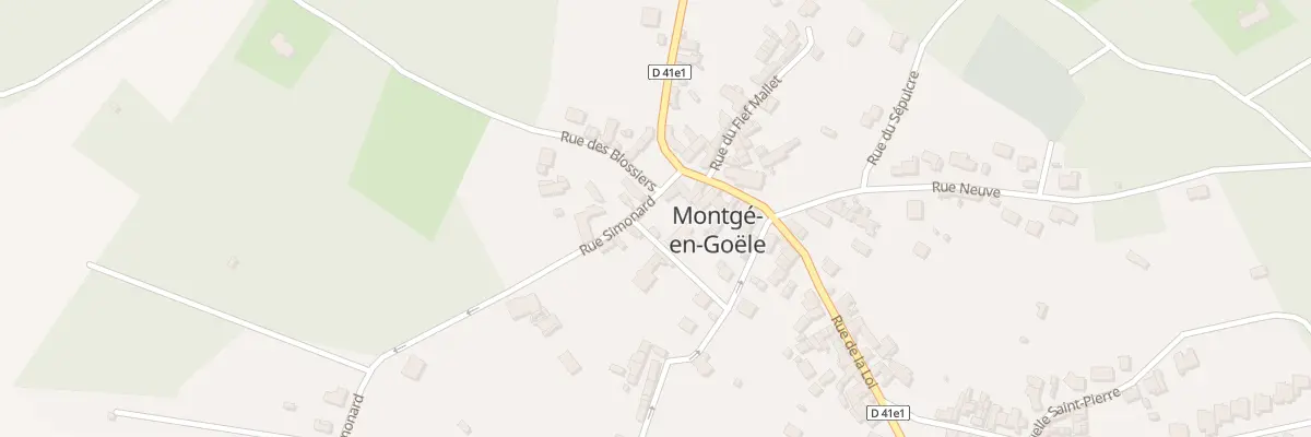 Plan du 7 Rue du Vieux Château à Montgé-en-Goële