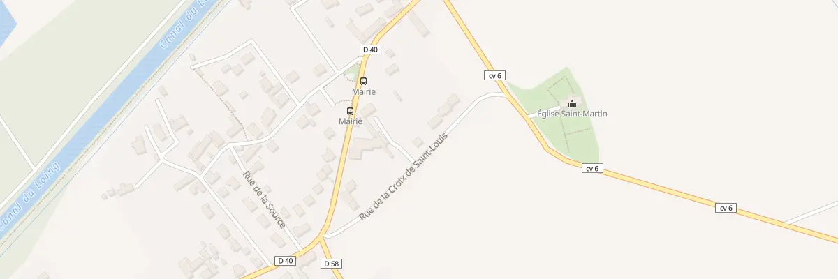 Plan du 3 Rue de la Croix St Louis à La Genevraye
