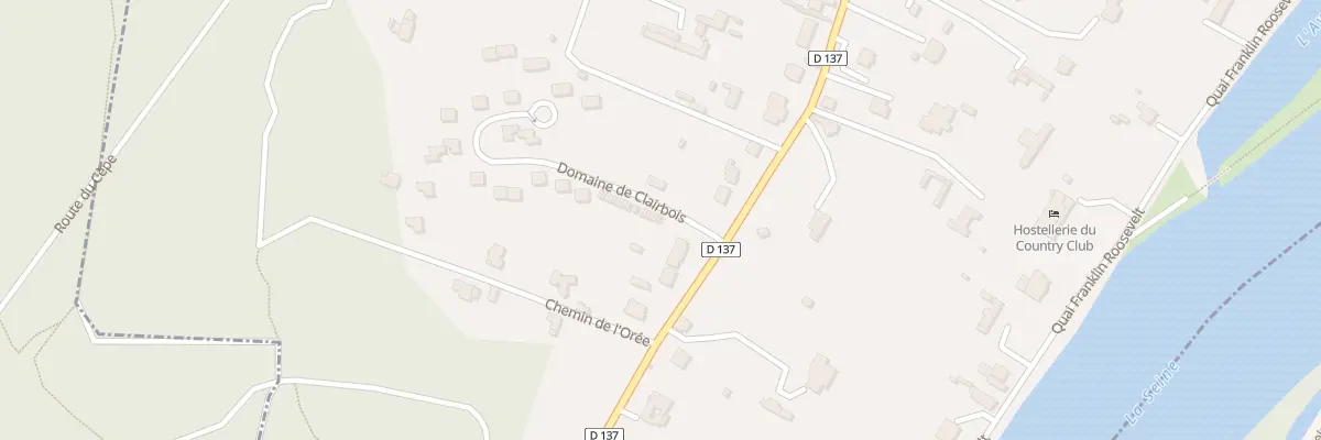 Plan du 12 Dom de Clairbois à Samois-sur-Seine