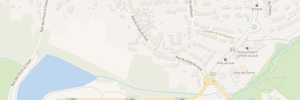 Plan du 70 Rue du Puits du Gue à Montévrain
