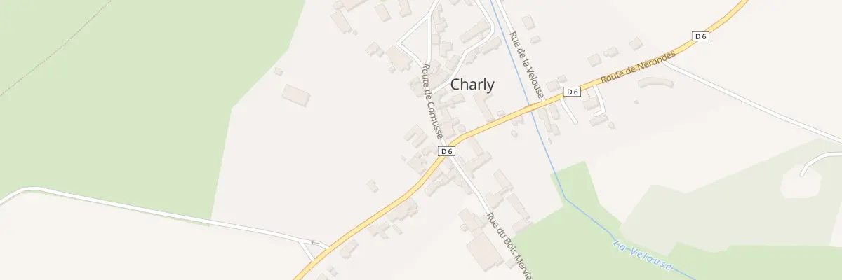 Plan du 1 Rte de Cornusse à Charly