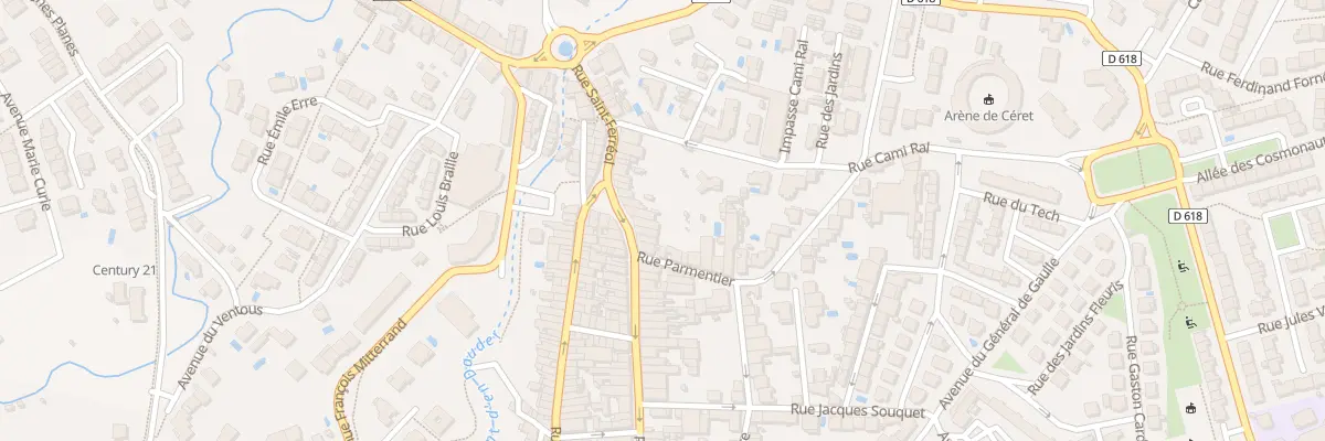 Plan du 74 Rue Saint Ferréol à Céret