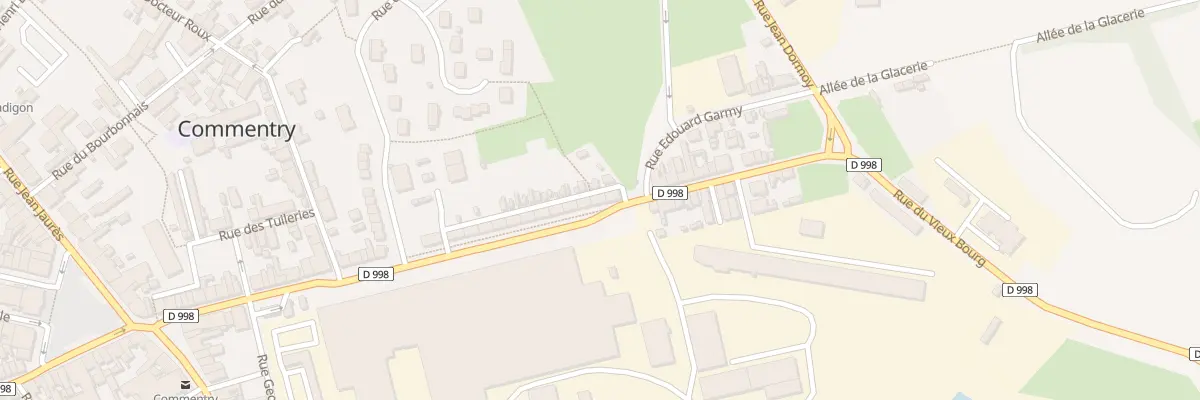 Plan du 105 Rue J Jacques Rousseau à Commentry