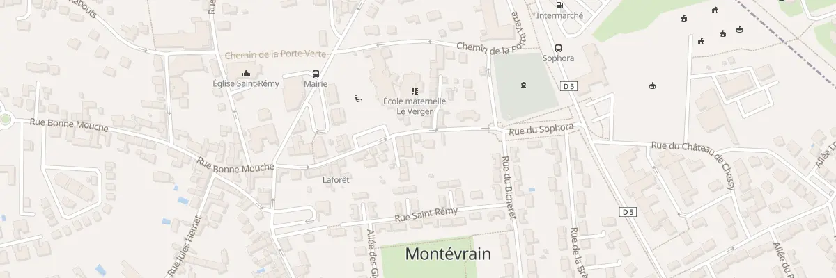Plan du 21 Rue Mauregard à Montévrain