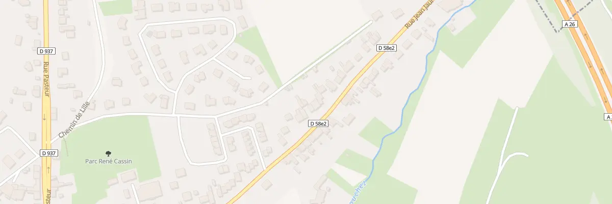 Plan du 35 Rue Jean Jaurés à Souchez