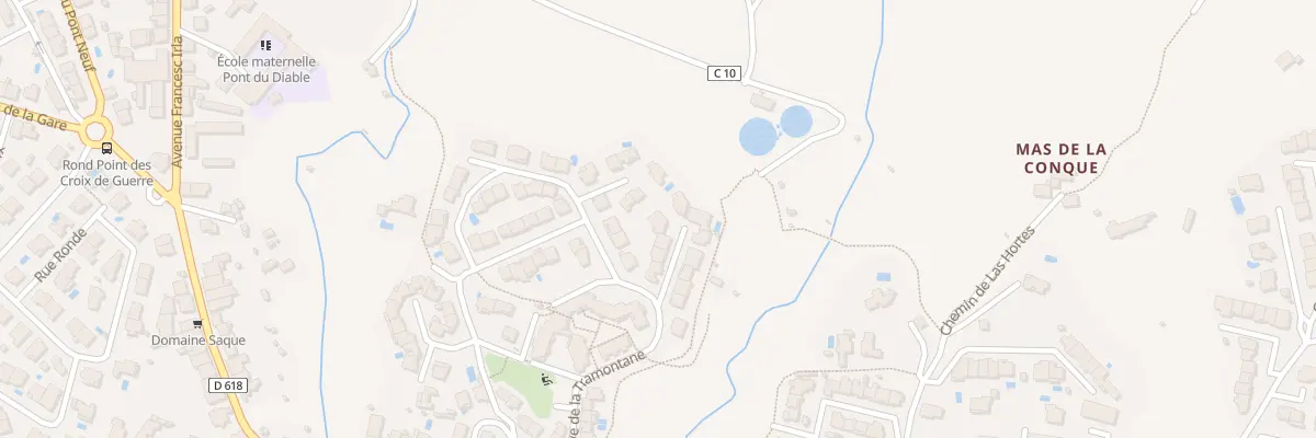 Plan du 42 Rue de la Tramontane à Céret