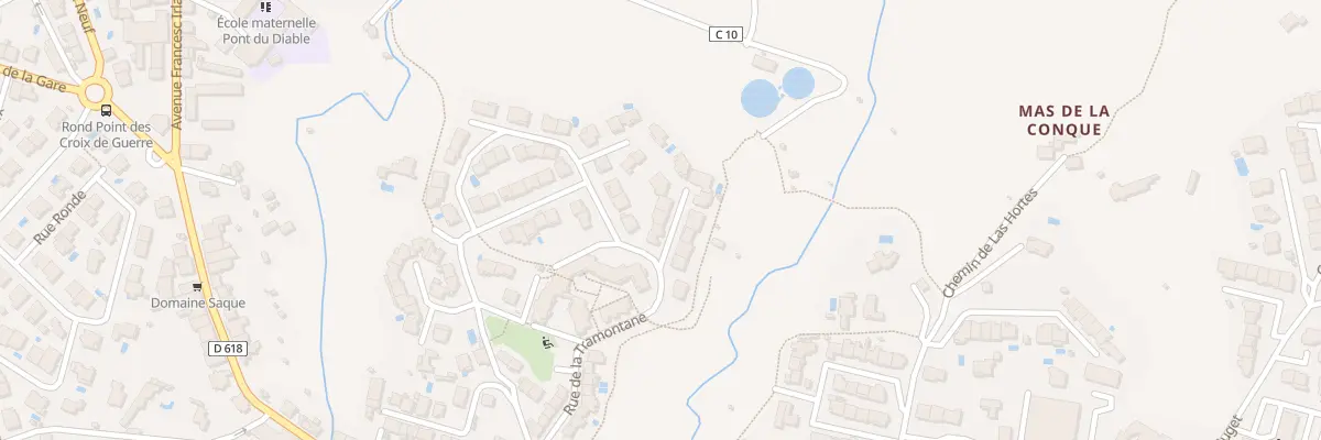 Plan du 46 Rue de la Tramontane à Céret