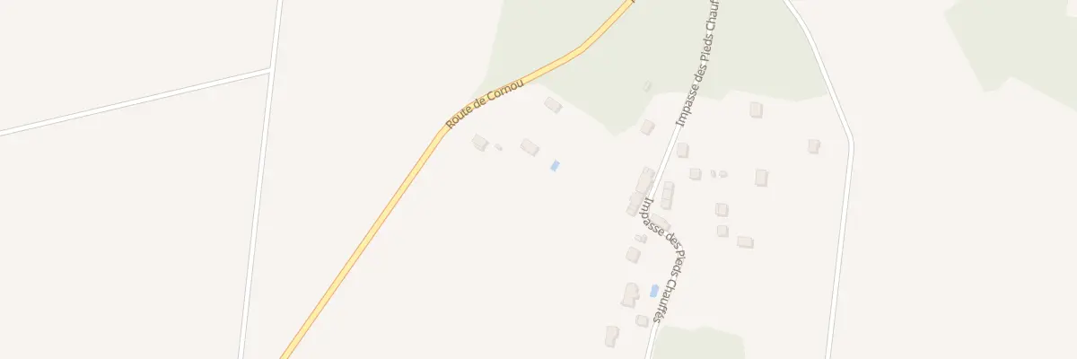 Plan du 981 Rte de Cornou à Nargis