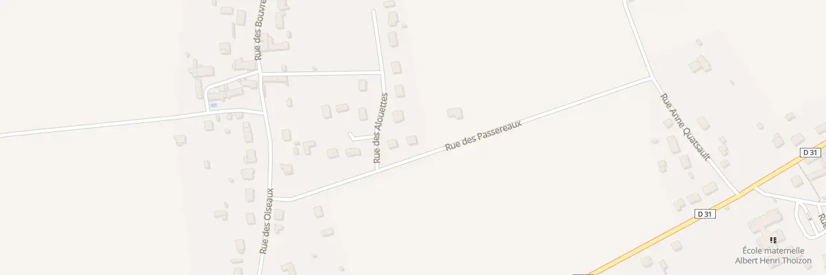 Plan du 181 Rue des Passereaux à Nargis