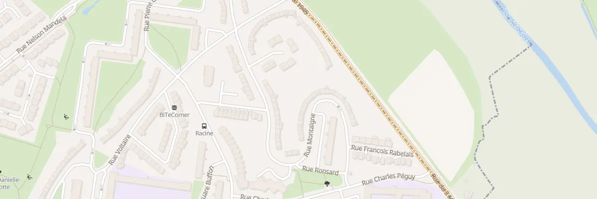 Plan du 34 Rue Montaigne à Arras