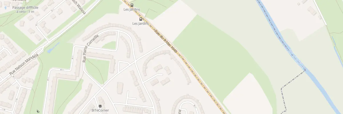 Plan du 55 Rue du Huit Mai 1945 à Arras