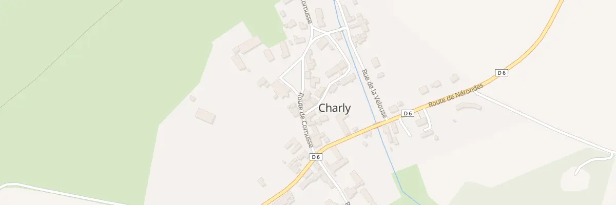 Plan du 12 Rte de Cornusse à Charly
