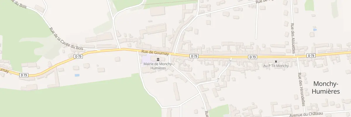 Plan du 2 Rue de Vaubrun à Monchy-Humières