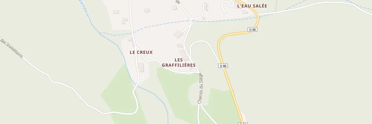 Plan du 5931 Les Grafillieres à La Bourboule