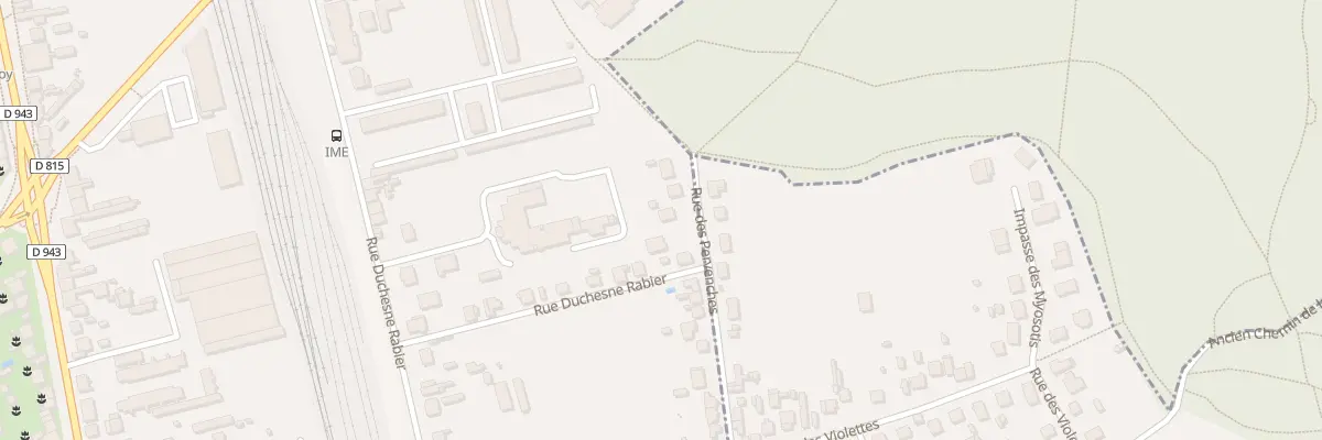 Plan du 39 Rue des Pervenches à Montargis