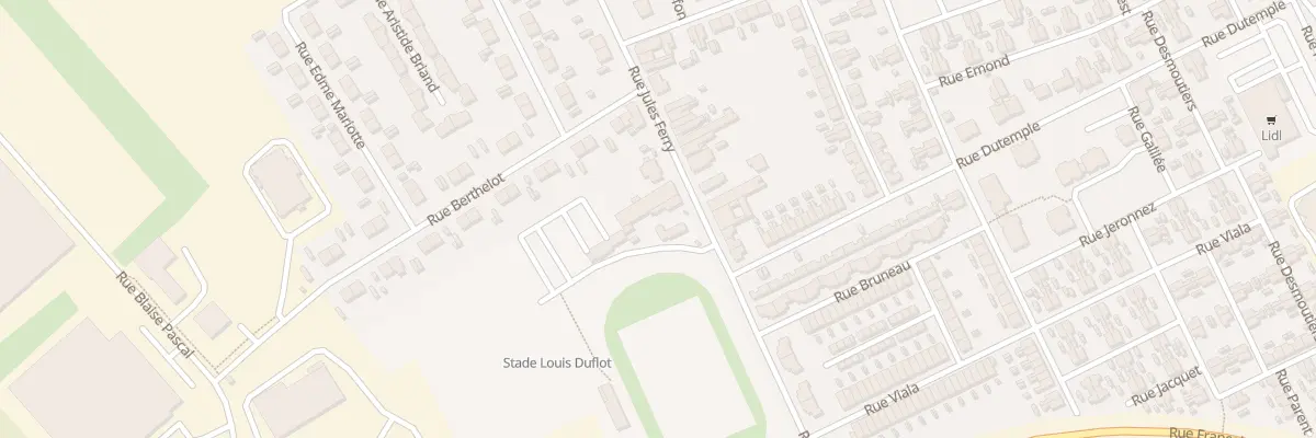 Plan du 114B Rue Jules Ferry à Liévin