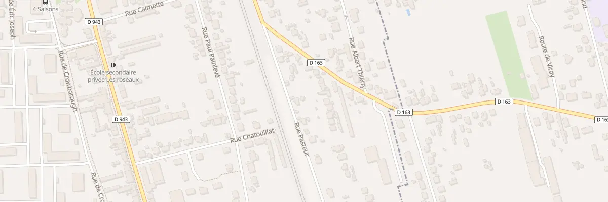 Plan du 24 Rue Pasteur à Montargis