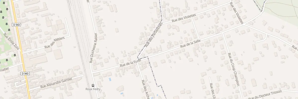 Plan du 11 Rue de la Selle à Amilly