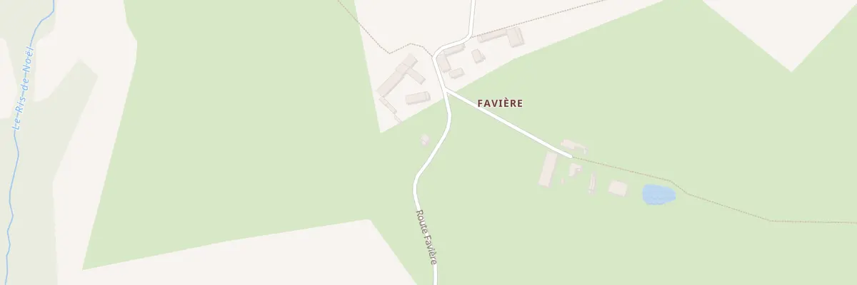 Plan du 5058 Faviere à Venas