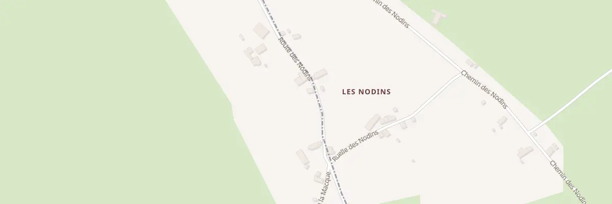 Plan du 3 Les Nodins au Brethon