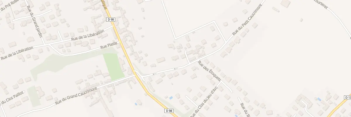 Plan du 5 Rue du Petit Caucrimont au Meux