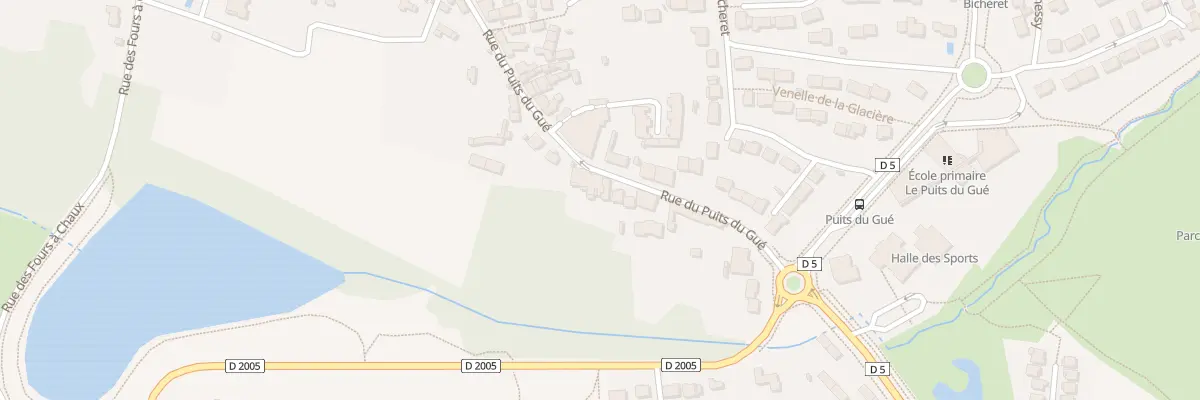 Plan du 74 Rue du Puits du Gue à Montévrain