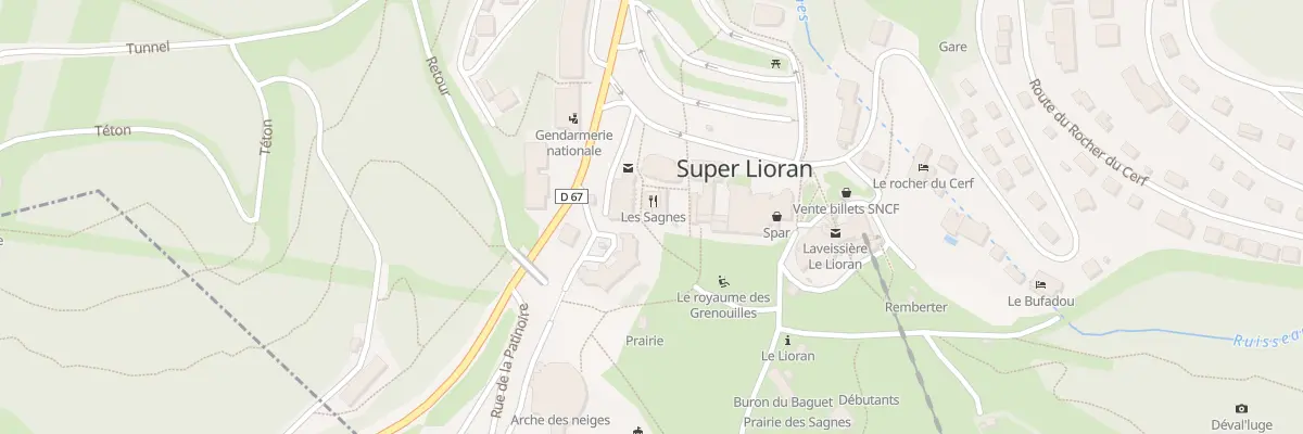 Plan du 2 Rue du Téton de Vénus à Laveissière