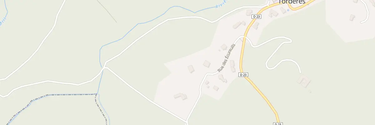 Plan du 14 Rue des Ecureuils à Tordères