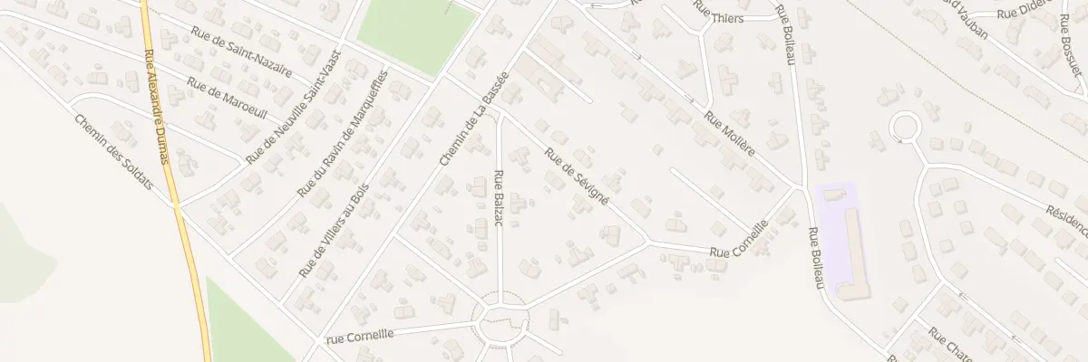 Plan du 4 Rue de Sevigne à Mazingarbe