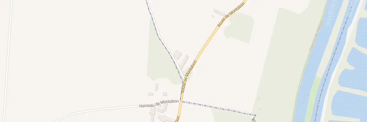 Plan du 1784 Rte de Montabon à Nargis