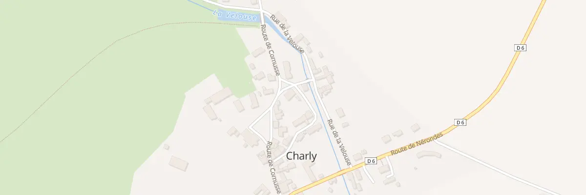 Plan du 6 Rue du Lavoir à Charly