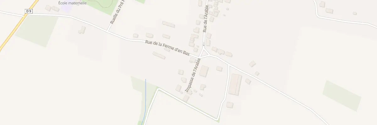 Plan du 2 Imp de l’Arabie à Montgé-en-Goële