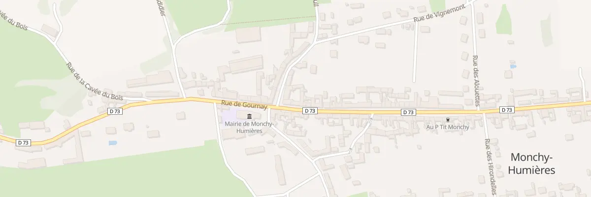 Plan du 3 Rue de Vaubrun à Monchy-Humières