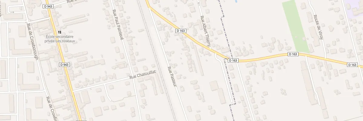 Plan du 28 Rue Pasteur à Montargis