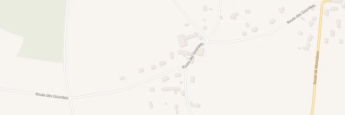 Plan du 464 Rte des Gourdets à Nargis
