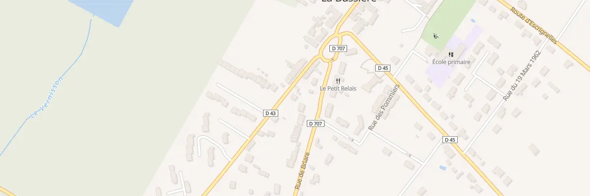 Plan du 3 Rte de Gien à La Bussière