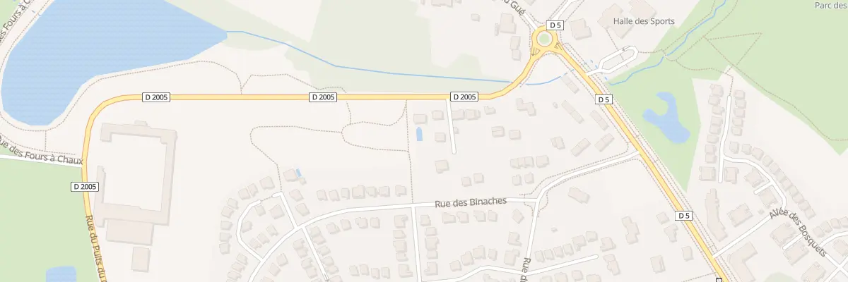 Plan du 121 Rue du Puits du Gue à Montévrain