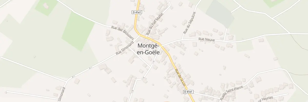 Plan du 4 Rue du Pré Huard à Montgé-en-Goële