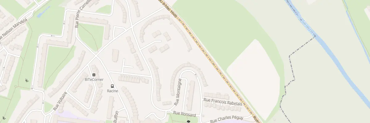 Plan du 28 Rue Montaigne à Arras