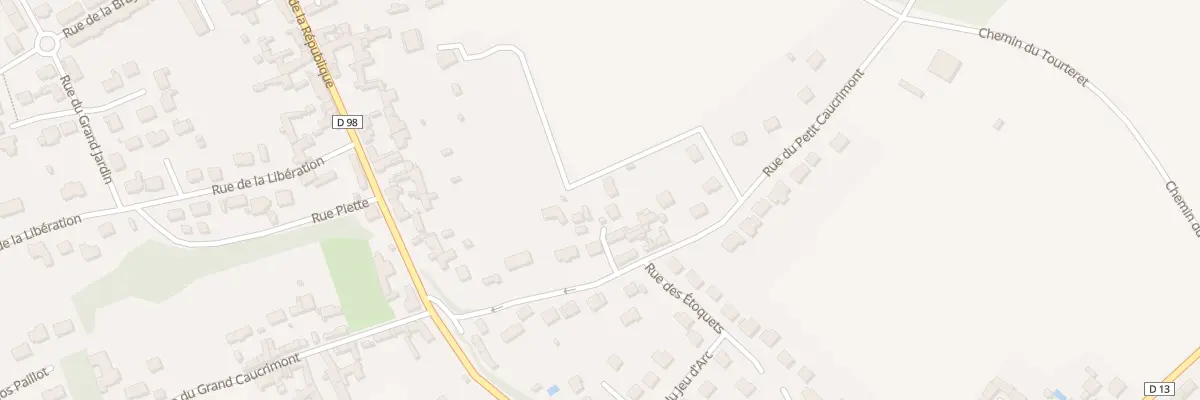 Plan du 7A Rue du Petit Caucrimont au Meux