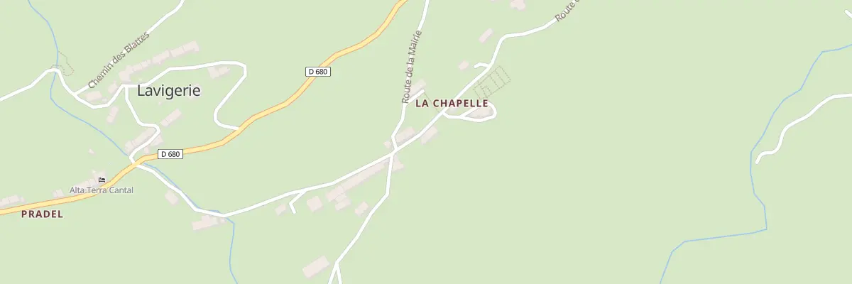 Plan du 6011 La Chapelle à Lavigerie
