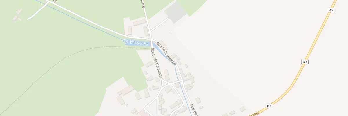 Plan du 14 Rue de la Velouse à Charly
