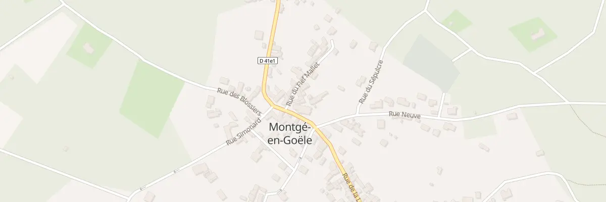 Plan du 4 Rue du Fief Mallet à Montgé-en-Goële